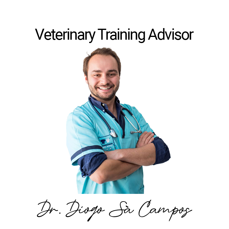 Photo of our Veterinary training advisor Dr Diogo Sa Campos